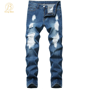 OEM ODM Оптовая продажа популярный дизайн лучшее качество легкий вес эластичный и хороший производитель джинсовые джинсы для мужчин