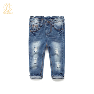 OEM ODM Горячие продажи Ins Детские джинсы Нейтральный дизайн Детские джинсы Брюки для маленьких мальчиков Высокое качество Джинсы для мальчиков